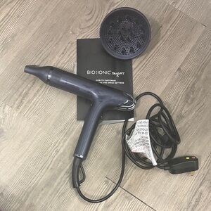 SMART-X™ High Efficiency Dryer + Diffuser Bio ionic Hair dryer like new